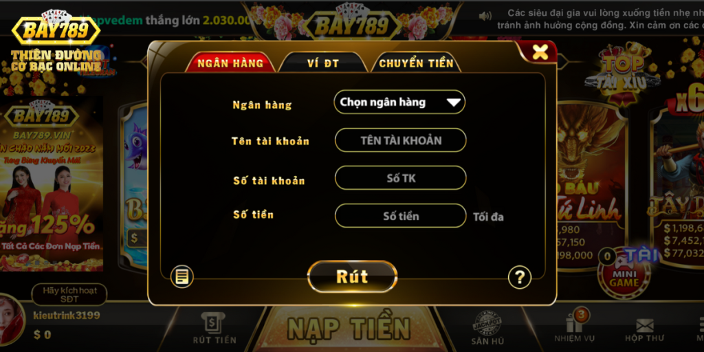 Tham gia cá cược xổ số online Bay789 tuyệt hảo